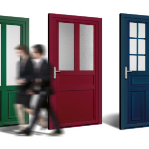 Portes d'entrée PVC Selo, collection Héritage.